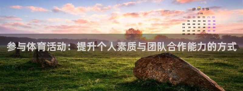 利记官网下载招商电话：参与体育活动：提升个人素质与团队合作能