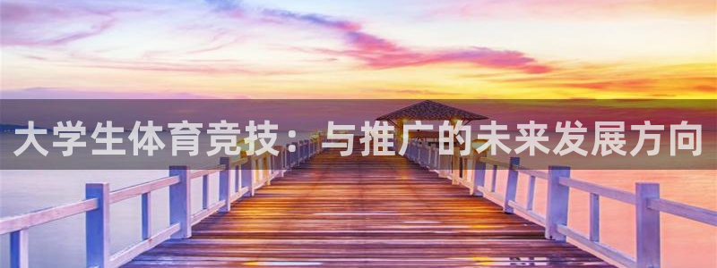 利记官方正版app集团logo：大学生体育竞技：与推广的未来